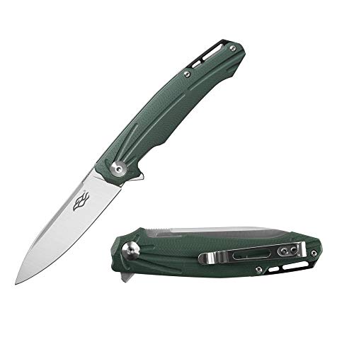 Ganzo Messer FH21 Taschenmesser Outdoormesser, D2 Stahl, Liner Lock, Farbe:grün von Firebird