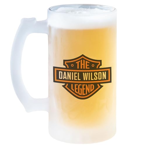 Firebox Personalisierbarer Motorrad Bierkrug mit eigenem Namen – Biker Bierkrug mit Motorrad Gravur – Satiniertes Glas mit Wunschtext – Geschenk für Motorradfahrer Firebox Personalisierbarer Motorrad Bierkrug mit eigenem Namen – Biker Bierkrug mit Motorrad Gravur – Satiniertes Glas mit Wunschtext – Geschenk für Motorradfahrer von Firebox
