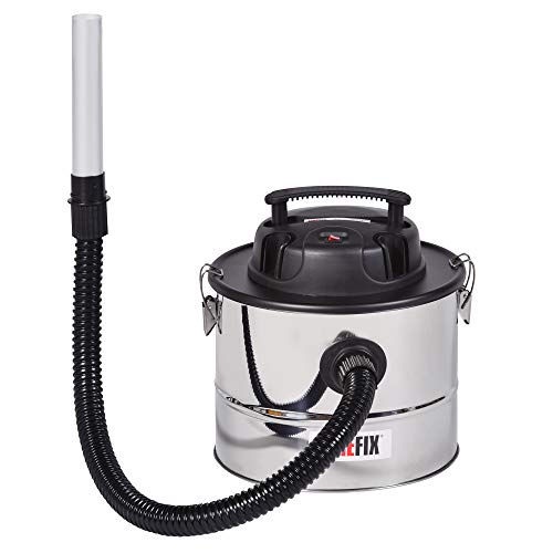 FIREFIX 963 Aschesauger mit Motor, 800 Watt Saugleistung, 2,5 m Kabellänge, ca. 15 Liter Fassungsvermögen, Aluminium-Saugdüse von FIREFIX