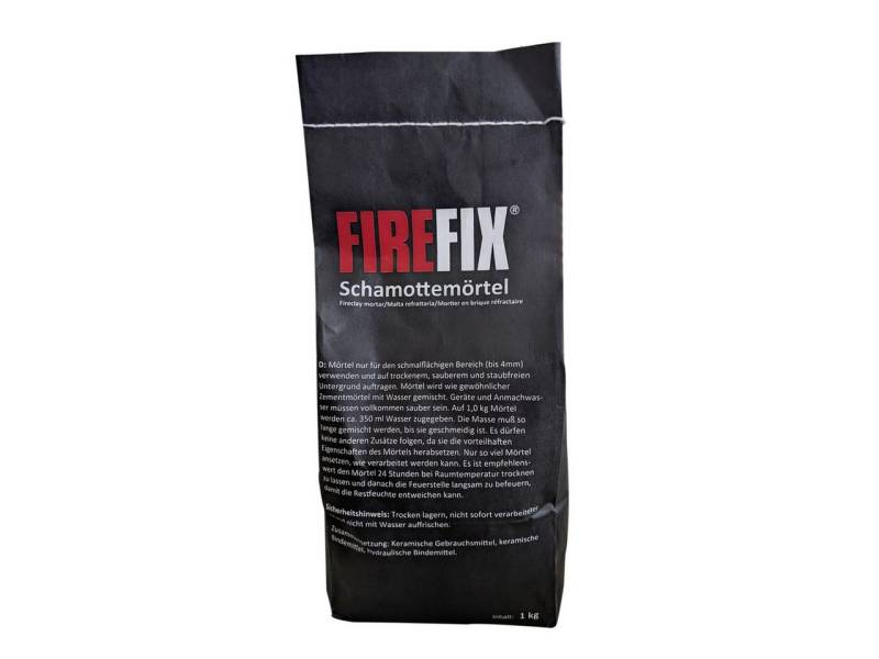Firefix Backofenrost FireFix Schamottmörtel 1,0 kg, Holz von Firefix
