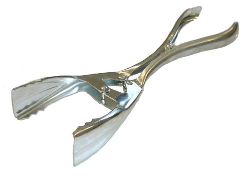 Firefix Greifzange FireFix Brikettzange 24,5 cm, verzinkt von Firefix