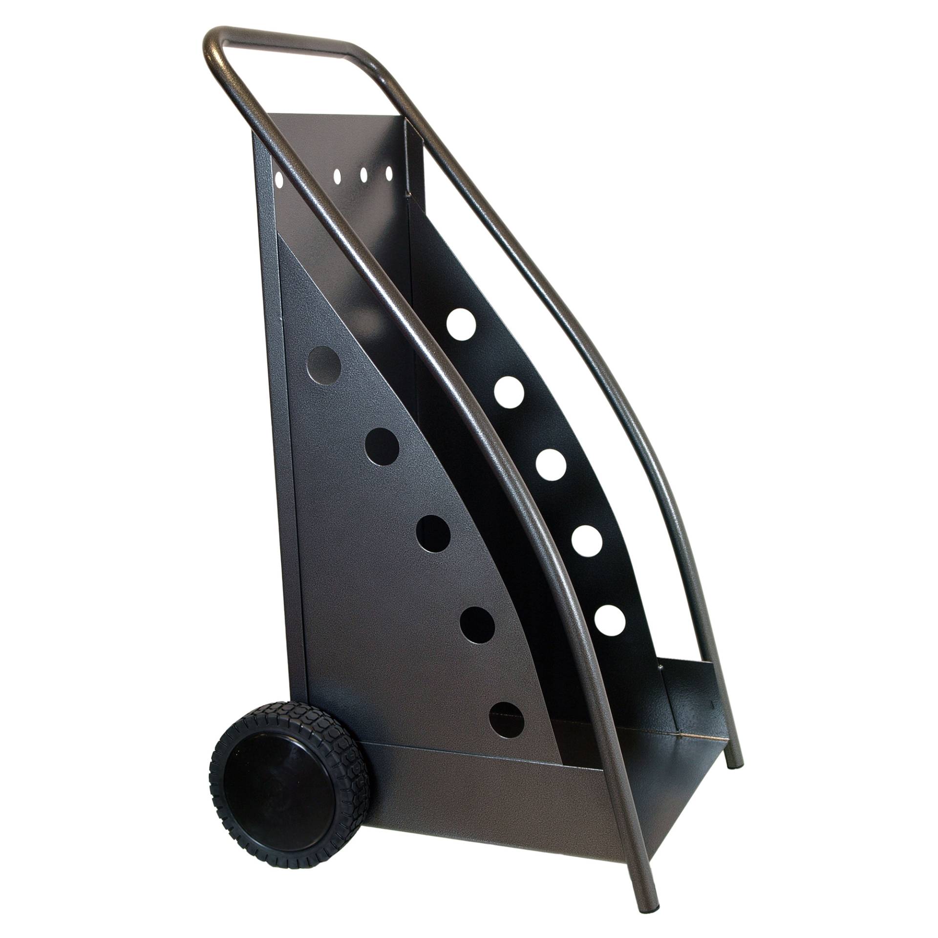 Firefix Holz-Transportwagen mit 2 Rädern schwarz 47 x 90 x 50 cm Firefix Holz-Transportwagen mit 2 Rädern schwarz 47 x 90 x 50 cm von Firefix