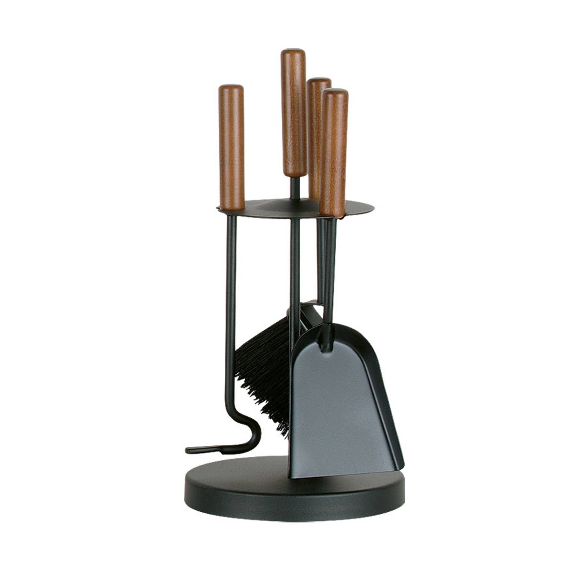Firefix Kaminbesteck schwarz mit Holzgriffen 4-teilig Firefix Kaminbesteck schwarz mit Holzgriffen 4-teilig von Firefix