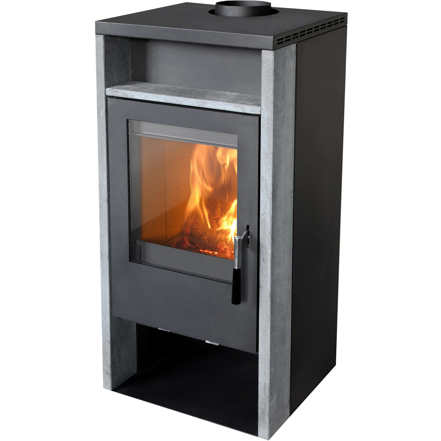 Firefix Kaminofen Kronos, 6,2 kW Heizleistung EEK: A von Firefix