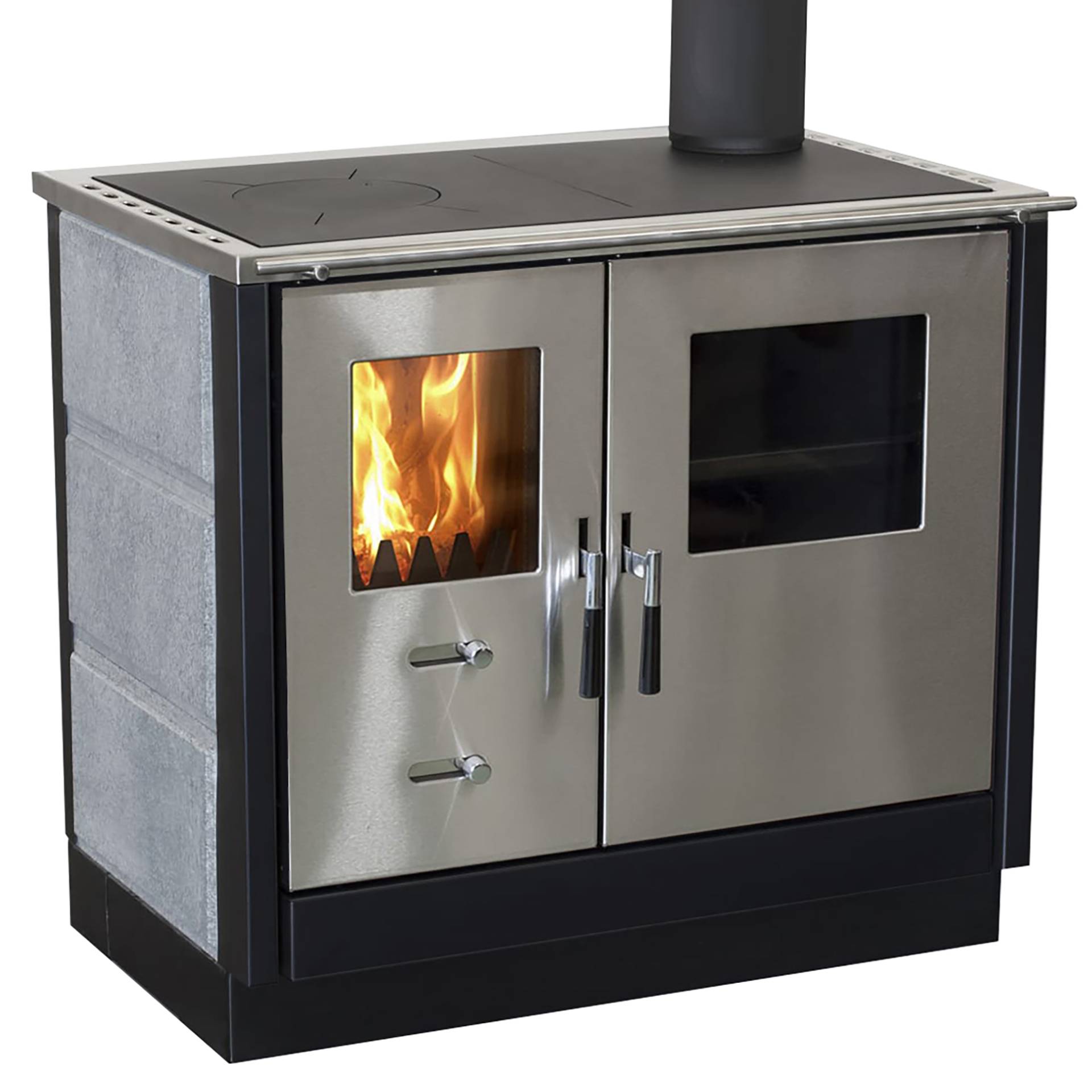 Firefix Küchenherd 'Maas' Naturstein grau 8,3 kW Firefix Küchenherd 'Maas' Naturstein grau 8,3 kW von Firefix