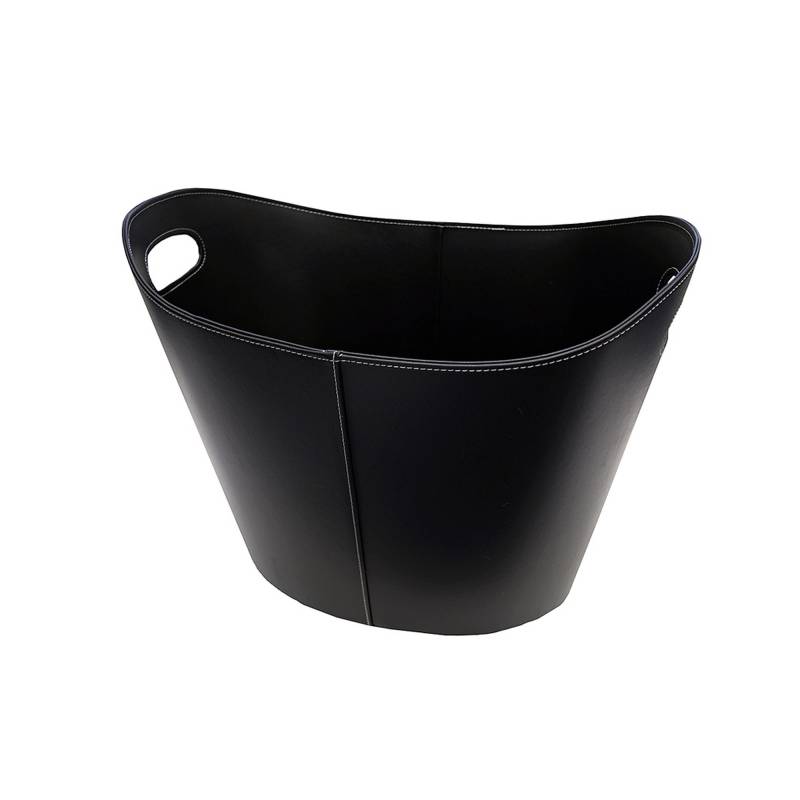 Firefix Kunstlederkorb schwarz 39 x 46 x 31 cm von Firefix