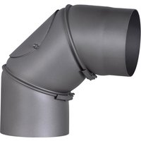 Firefix Ofenrohr Stahlblech, mit Tür von Firefix