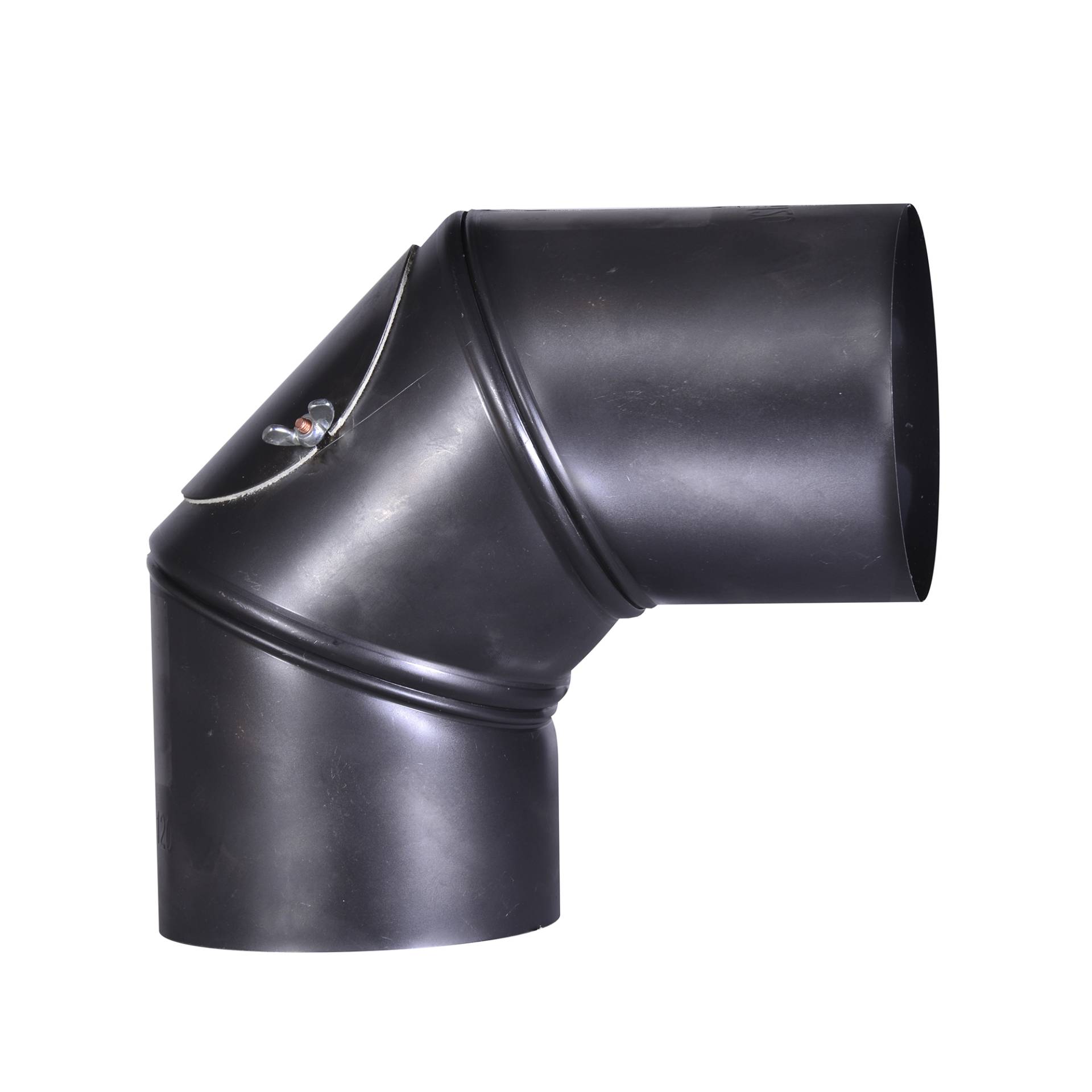 Firefix Rauchrohrbogen blau/schwarz Ø 120 mm Firefix Rauchrohrbogen blau/schwarz Ø 120 mm von Firefix