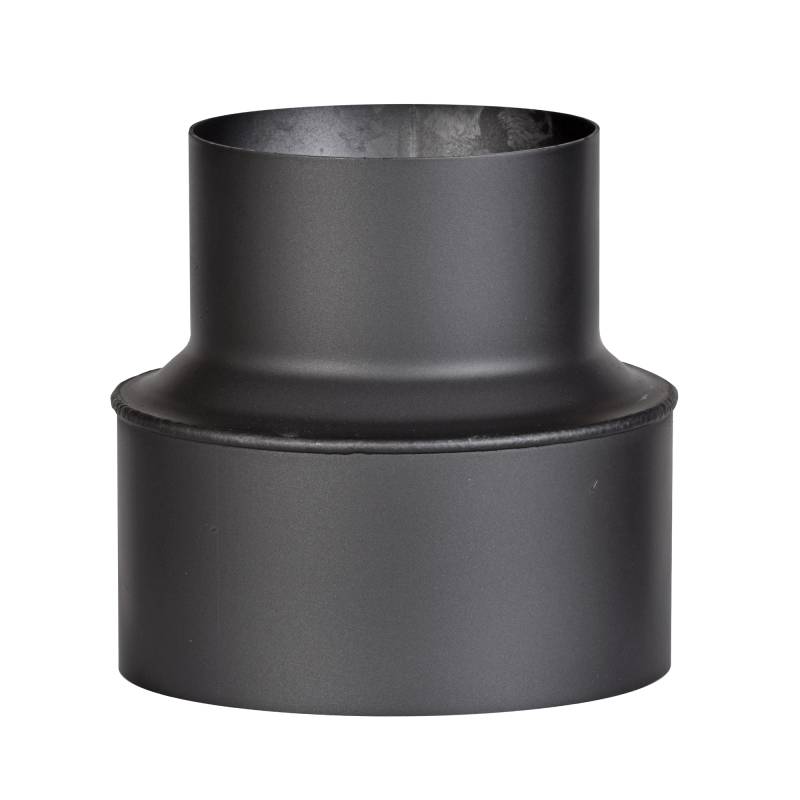 Firefix Rauchrohr-Reduzierung schwarz Ø 200/150 x 160 mm von Firefix