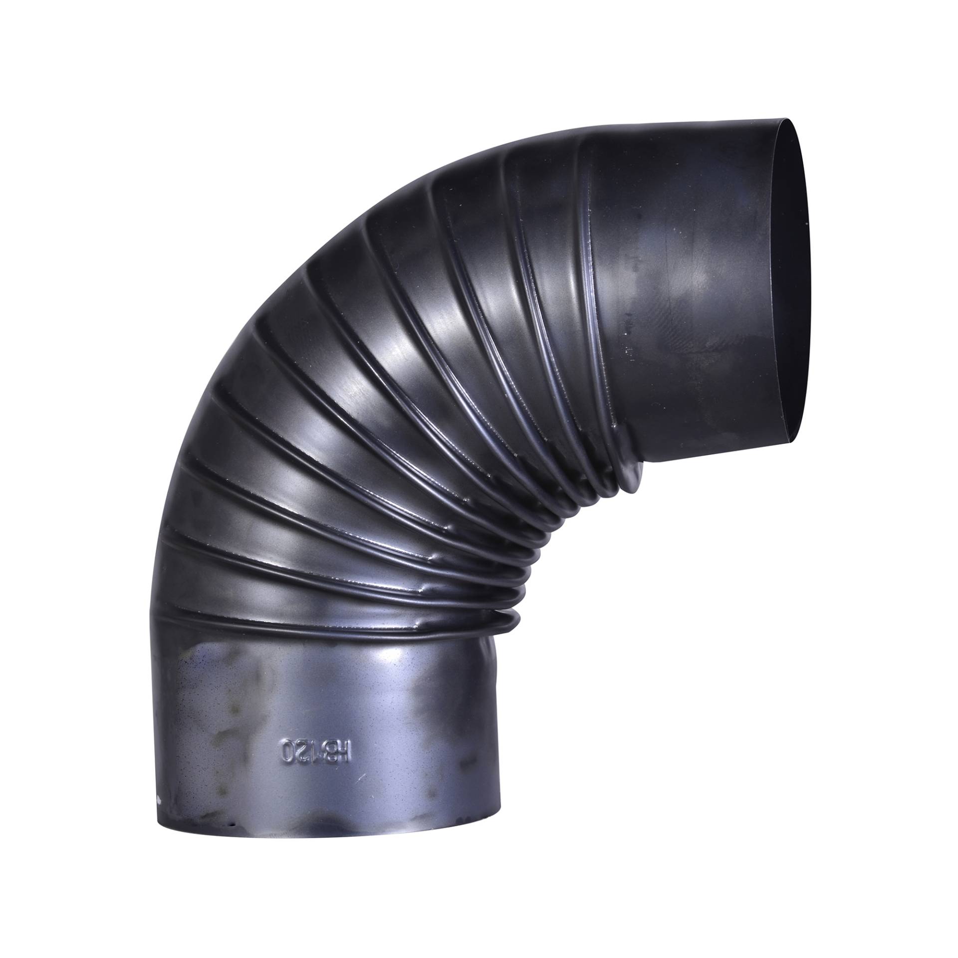 Firefix Rauchrohrbogen blau/schwarz Ø 120 mm Firefix Rauchrohrbogen blau/schwarz Ø 120 mm von Firefix