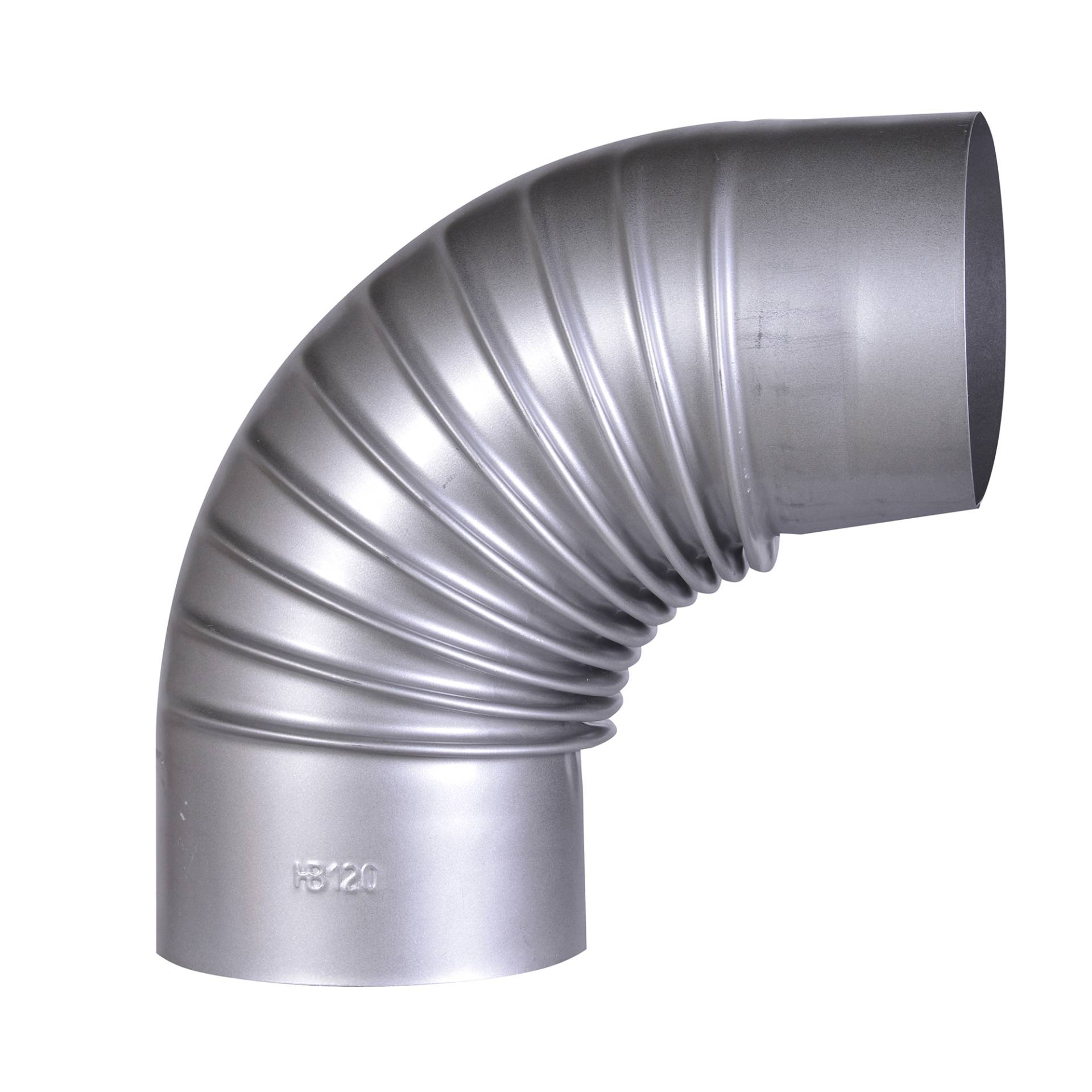 Firefix Rauchrohrbogen silbern Ø 120 mm Firefix Rauchrohrbogen silbern Ø 120 mm von Firefix