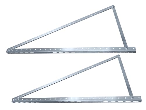PV SET Photovoltaik 22-71 Zoll (556-1800 mm) Aufständerung Halterung Solarpanel Solarmodul Verstellbar 0-90° - 0% MwSt. (1800 mm (71 Zoll)) von Firend