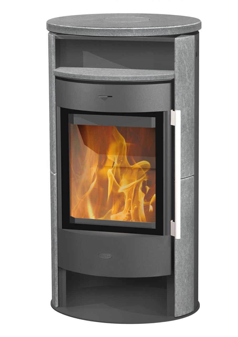 Fireplace Kaminofen Durango Speckstein, grau, 6 kW von Fireplace KFT