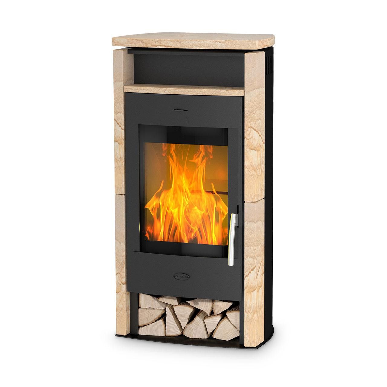 Fireplace Kaminofen Santiago Sandstein, 6 KW von Fireplace KFT