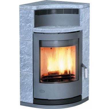 Kaminofen / Eckkaminofen Fireplace Lyon Speckstein 8kW von Fireplace Kft.