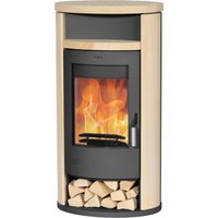 Fireplace Kaminofen "Alicante Loticstone", edler Sandstein, Tee- und Holzfach von Fireplace