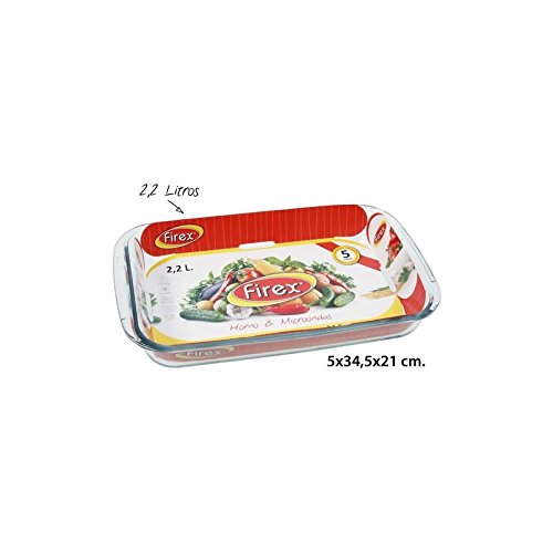 Firex - Rechteckiger Bräter, 2,2 l von Firex