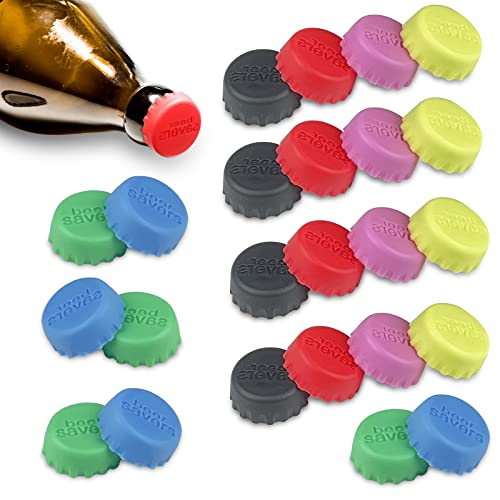 Firschoie 24 Stücke Silikon Kronkorken, Flaschenverschluss Bunt, Wiederverwendbar Bierflaschenverschlüsse aus Silikon, Dichtet Flaschenverschlüsse ab Verschlüsse für Bier, Saft und Glasflaschen Firschoie 24 Stücke Silikon Kronkorken, Flaschenverschluss Bunt, Wiederverwendbar Bierflaschenverschlüsse aus Silikon, Dichtet Flaschenverschlüsse ab Verschlüsse für Bier, Saft und Glasflaschen von Firschoie