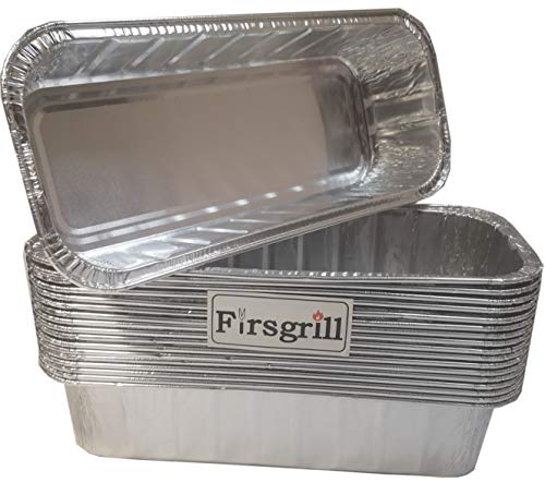 Firsgrill Aluminium-Fettschalen für Grill, kompatibel mit Weber Smoke Fire und Summit Grills 6498 (18, M 6498) von Firsgrill