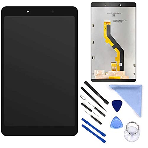 First Choose Schwarzer Bildschirm Ersatz für Samsung Galaxy Tab A 8.0 2019 T290 SM-T290 LCD Display Touch Digitizer Glas Screen Assembly von First Choose