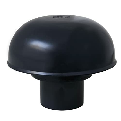 FIRST PLAST CDVM40A-Y CDVM40A Ventilationshut mit Netz, Schiefer, Innendurchmesser 40 mm von First Plast