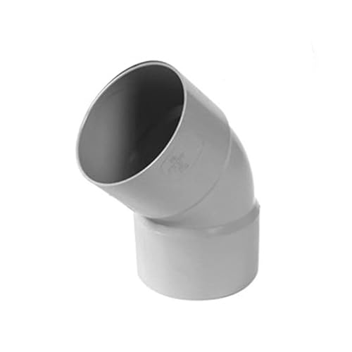 First Plast - Dachrinne PVC 25 halbrund – Winkel PVC 45° weiblich für Rohr Ø 80 mm Stärke 3,2 mm – grau First Plast First Plast - Dachrinne PVC 25 halbrund – Winkel PVC 45° weiblich für Rohr Ø 80 mm Stärke 3,2 mm – grau First Plast von First Plast