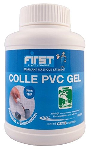 First Plast Kleber PVC Blumentopf aus 500 ml mit Pinsel von First Plast