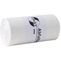First - Müllbeutel 63 x 85 cm (b x h) 12µm 70l Folie weiß 9 x 40 St./Pack. von First
