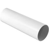 Runder Belüftungsschlauch 125x1500 weiß von First