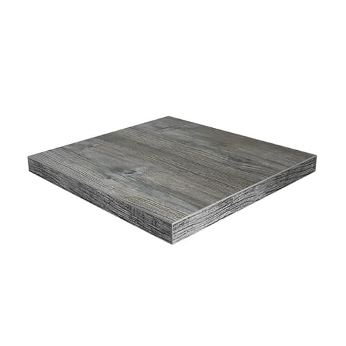 Dekorspanplatte Eiche rustikal schwarz als Tischplatte, Schreibtischplatte, Arbeitsplatte, Laden- und Möbelbau, 70x50 cm, Stärke: 28 mm von Firstlaser GmbH