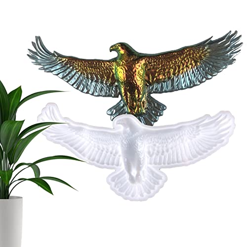 Firulab Adler Silikonform | Adlerformen aus Harz | Große -Halbstereo-Adlerform aus Silikon-Tierformen zum Gießen von Wandanhängern von Firulab