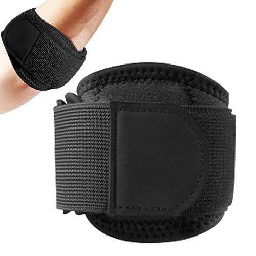 Firulab Ellenbogenbandage - Kompressionsmanschette Ellenbogenschoner,Tennis-Ellenbogen-Kompressions-Stützhülse für Arm, sportliche Aktivitäten, Volleyball, Basketball, Golf von Firulab