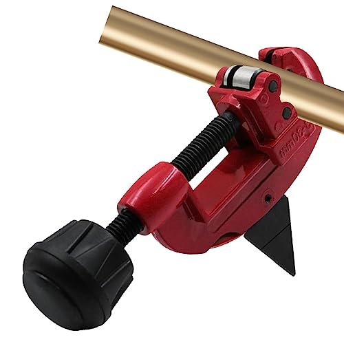 Firulab Kupferrohrschneider | Kupferrohrschneider-Werkzeug - Effizienter Rohrschneider 1"-1-1/8" Verstellbarer Rohrschneider zum Schneiden von Aluminium-PVC-dünnen Edelstahlrohren von Firulab