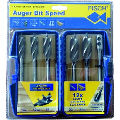 Auger Bit Speed-Set 6-teilig von Fisch