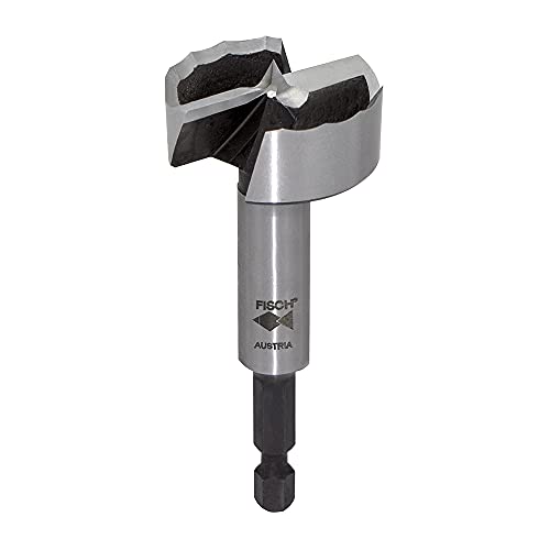 FISCH 0317E3000 Forstnerbohrer Wave Cutter SP mit 1/4" Bit Aufnahme Bohrer ø 30 mm von Fisch