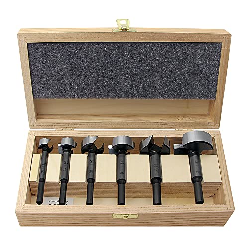 FISCH Forstnerbohrersatz Wave Cutter SP Bohrer 20 - 50 mm, 6 teilig, 03170006K FISCH Forstnerbohrersatz Wave Cutter SP Bohrer 20 - 50 mm, 6 teilig, 03170006K von Fisch