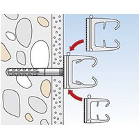 Fischer Deutschl. Clip-Schelle FC 9-12 GR - 68062 von Fischer Befestigungssysteme