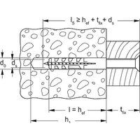 Fischer Deutschl. Dübel S 14 von Fischer Befestigungssysteme