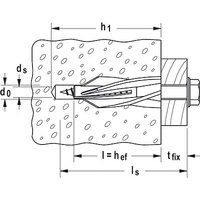 Fischer Deutschl. Gasbetondübel GB 10 von Fischer Befestigungssysteme