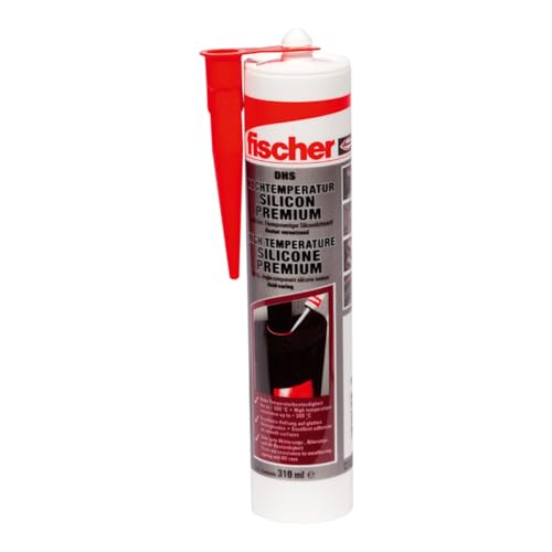 fischer Hochtemperatursilicon DHS 310ml rot von fischer