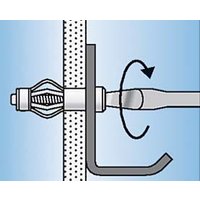 Fischer Deutschl. Hohlraum-Metalldübel HM 6x65 S von Fischer Befestigungssysteme