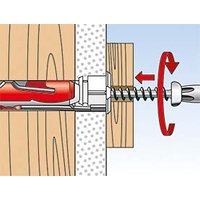 Fischer Deutschl. Kippdübel DUOTEC 10 S PH 539025 von Fischer Befestigungssysteme