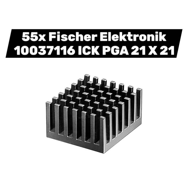 Fischer Elektronik 10037116 Ick Pga 21 X 21 Kühlkörper Wärmeableiter 55 Stück B-Ware Fischer Elektronik 10037116 Ick Pga 21 X 21 Kühlkörper Wärmeableiter 55 Stück B-Ware von Fischer Elektronik