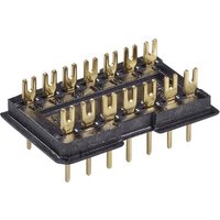 Fischer Elektronik DIL-Stecker 1 St. DILS 14 GO Polzahl: 14 Rastermaß: 2.5 mm (L x B x H) 20 x 12.5 von Fischer Elektronik