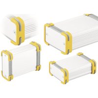 Fischer Elektronik FR 55 25 100 ME 10035341 Profil-Gehäuse 114 x 63.6 x 33 Aluminium Natur, Gelb 1 von Fischer Elektronik