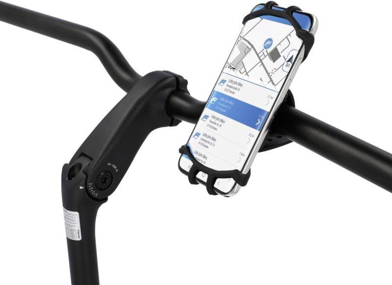Fischer Smartphonehalter für Fahrrad Silikon 360° L/XL von Fischer Fahrrad