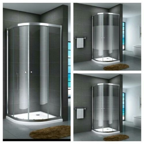 Duschkabine Eckdusche Viertelkreis Duschabtrennung Glas Runddusche 5 cm Fulda, Größe:80 x 80 x 190 cm, Dusche_Amazon:Gestreift | mit Duschtasse & Ablauf Duschkabine Eckdusche Viertelkreis Duschabtrennung Glas Runddusche 5 cm Fulda, Größe:80 x 80 x 190 cm, Dusche_Amazon:Gestreift | mit Duschtasse & Ablauf von Fischer und Adamek