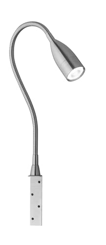 Fischer & Honsel | Bettleuchte Flex, Sten | mit Gestensteuerung dimmbar | 1x LED 5 Watt, 3000 Kelvin, 420 Lumen | EEK: G | 30702 von Fischer & Honsel