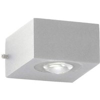 Fischer & Honsel Helsinki 30399 Außenwandleuchte LED, Lichtquelle nicht austauschbar 4W LED Silber von Fischer & Honsel