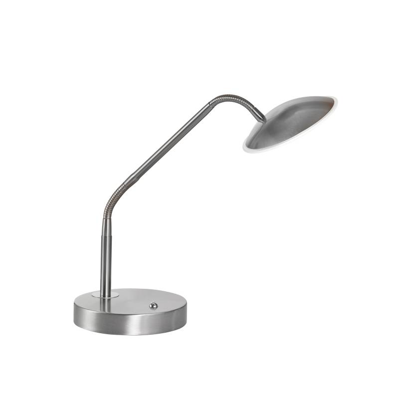 Fischer & Honsel LED-Tischleuchte TALLRI 1-flammig in Farbe Nickel matt/Glas teilsatiniert Fischer & Honsel LED-Tischleuchte TALLRI 1-flammig in Farbe Nickel matt/Glas teilsatiniert von Fischer & Honsel